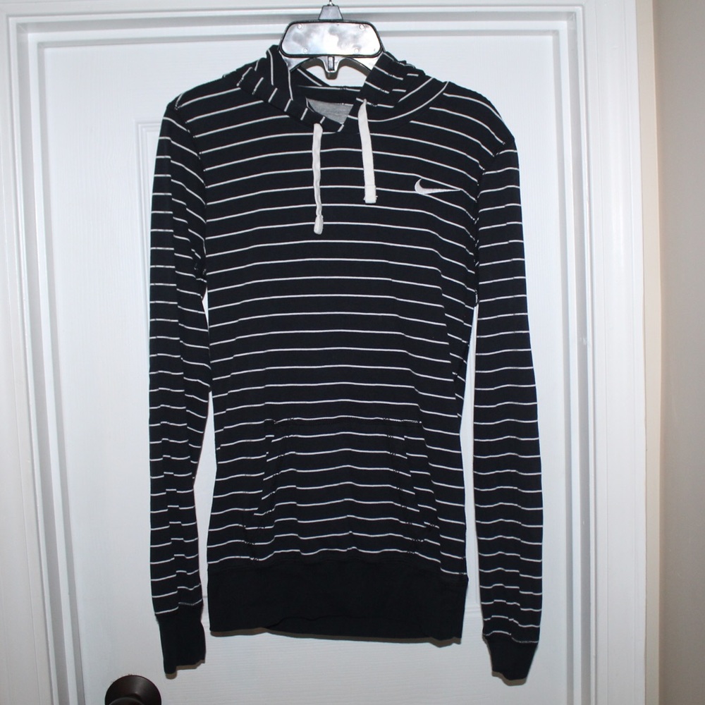 striped nike hoodie